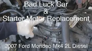 Ford Mondeo Mk4 2007 года выпуска, 2 л, дизель, неудачная замена автомобиля и стартера