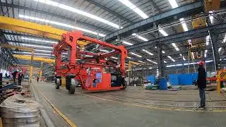 WEIHUA Transfer Vehicle East Project Workshop No Load Testing Live Footage