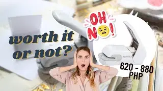 Buying Kokuyo HARINACS Stapleless Stapler | Testing on diff. papers - WORTH IT OR NOT? | Shopee PH