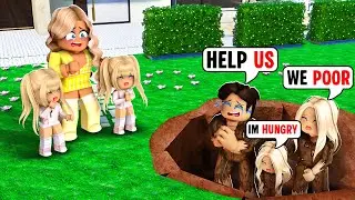 WE FOUND A SECRET POOR FAMILY LIVING UNDER OUR HOUSE