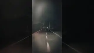 Scary nights 😬 #viral #ytshorts  #trendingshorts #youtubeshorts #emptyroad#horrorshorts #subscribe