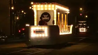 【夏の風物詩】函館の花電車　夜ver