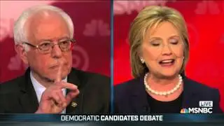 No Ads - HD MSNBC Democratic Debate Hillary Clinton VS Bernie Sanders New Hampshire Feb 4, 2016