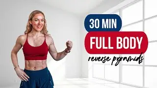 🔥 REVERSE PYRAMID FULL BODY Workout with Dumbbells