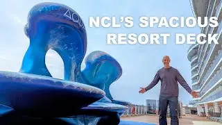 Norwegian Cruise: Norwegian Aqua Ocean Boulevard Walk