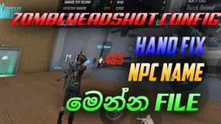 Free Fire New Headshot & NPC Name File | 100℅ Working Config File