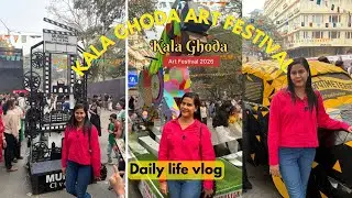 KALA GHODA ART FESTIVAL 2026 ||MUMBAI📍||Full Info  ||Vlog#kalaghodaartfestival #vlog #vlogger 