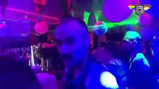 Party. in Gay bar caf&eacute;. MOUSTACHE Paris