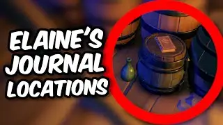 The Quest For Guybrush: All Of Elaine's Journal Locations (Sea Of Thieves Tall Tale Guide)
