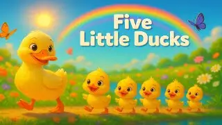 Five Little Ducks | Learn to Count to Five &ndash; Fun Kids Music Video