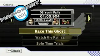 [MKW PB] DS Yoshi Falls w/Flame Runner - 01:03.924