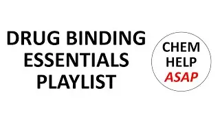 essentials of pharmacodynamics & drug-target binding - playlist