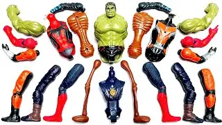 AVENGERS TOYS MARVEL'S HULK DOCTOR STREANGER SPIDER-MAN ANT MAN SIREN HEAD SUPERHERO TOYS VIDEO