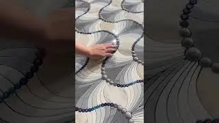 When Your Shower Wall is COVERED in Stone Beads 🌀✨ (SO satisfying!)