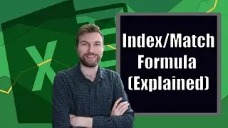 Index Match Formula (Explained for Beginners)
