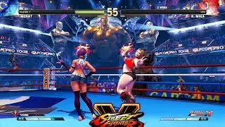 Street Fighter V AE Menat vs R. Mika PC Mod