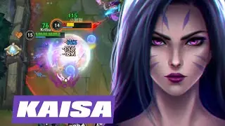 Wild Rift: KAISA GAMEPLAY IN SEASON 14 (BUILD & RUNES) | MVP