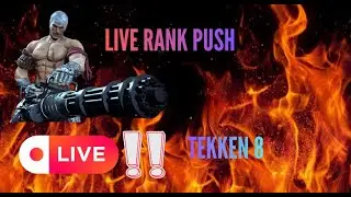 Tekken 8 Bryan Live Rank Push