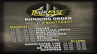 Komacasper @ Inurfase feat Pappenheimer Bday   Bootshaus K&ouml;ln 30.10.2015