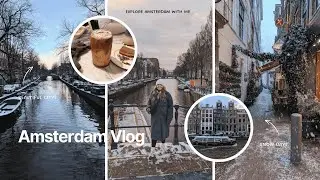 Amsterdam Vlog - 4 Days in Snowy Amsterdam