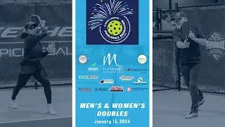 Liz Moore & Associates Pickleball Resolution | Men's & Women's Doubles | January 13, 2024
