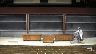 MIT Physics Demo -- Fire Extinguisher on a Tricycle