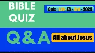 Bible Quiz|How well do you know Jesus?