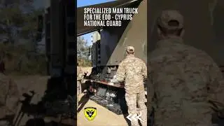 Army Bomb Squad (EOD) special truck | National Guard Cyprus