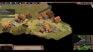 He didn't expect this surprise attack | Noob 4v4 | Land Nomad | Age Of Empires 2