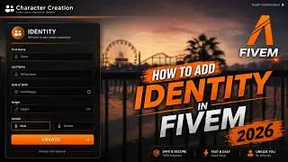 FiveM ESX Identity Setup Tutorial 2026 | Beginner Friendly