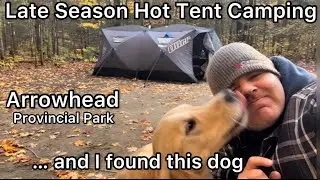 Late Season Hot Tent Camping