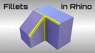 Manual fillets in Rhino 7