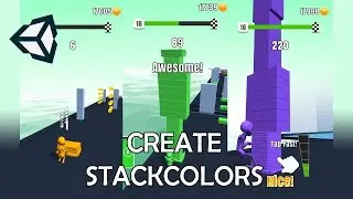 Make StackColors in Unity - Score Multiplier  (Lesson 10)