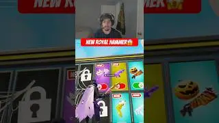 Fortnite 1 на 1 с каждым оружием: НОВЫЙ Королевский молот😱#fortnite #ytshorts #crylos
