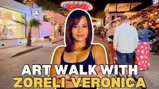 Experience a Magical Night with Zoreli Veronica and her friends at the San Jos&eacute; Art Walk in 2025.