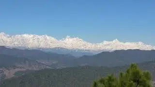 Stunning Himalayan Views from Binsar
