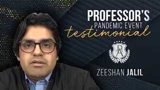 How was Professor's Pandemic Event PPE 2.0? - Zeeshan Jalil
