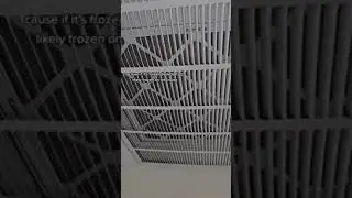 Why is my AC frozen outside? 😫 This customer called with no AC. #hvac #handyman #airconditioner
