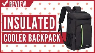 Insulated Cooler Backpack Leakproof Soft Cooler Bag Lightweight Backpack Review