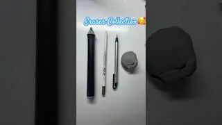 My eraser collection 🥰 #art #painting #drawing #shorts