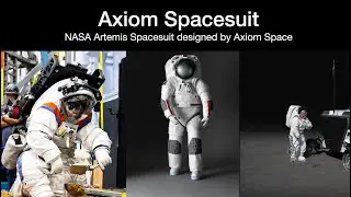 Axiom SpaceSuit for NASA Artemis Lunar Missions