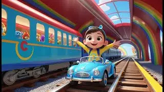 ABC Surprise Eggs on the Magic Train! | Alphabet Song for Kids | Learn Letters with Surprises
