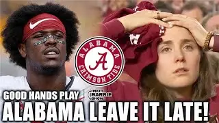 Germie Bernard&rsquo;s CLUTCH TD seals Alabama&rsquo;s win over South Carolina | The Matt Barrie Show