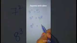 squares and cubes