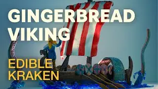 Making a Gingerbread Viking Longship vs. Kraken