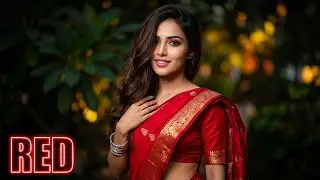 Nail the Red Saree Look: Khushitha Kallapu's Style Secrets