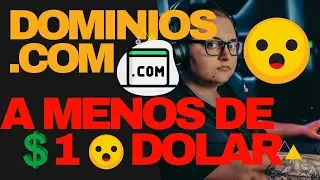 Donde Comprar Dominio Web barato menos de 1 d&oacute;lar
