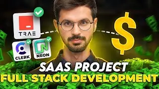 Complete Full stack SAAS Development using Trae Ai FREE AI Code editor - Vibe Coding