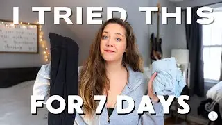 I tried laying out my clothes every night (One Small Shift Series)