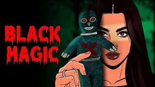 Kaala Jaadu - काला जादू | Hindi Horror Stories | Holi Special | 2d animation | Horror |